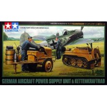 1:48 German Aircraft Power Supply Unit & Kettenkraftrad