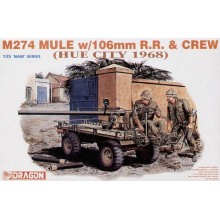 1:35 M274 Mule w/106mm RR & Crew