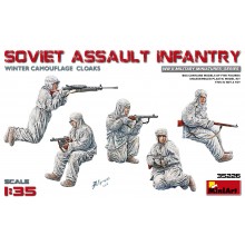 SOVIET ASSAULT INFANTRY (WINTER CAMOUFLAGE CLOAKS) CAMOUFLAGE CLOAKS)