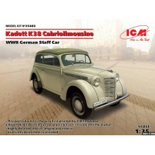 Kadett K38 Cabriolimousine,WWII German Staff Car 1:35