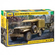 U.S. military multipurpose 3/4t vehicle WC-51 'BEEP' 1:35