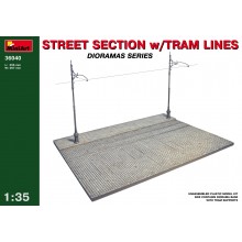 1:35 STREET SECTION w/TRAM LINES