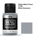 White Aluminum Metal Color 32ml